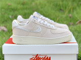 Stussy x N*ike Air Force 1 Low “Fossil Stone”