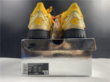 OFF-WHITE x N*ike Air Rubber Dunk “University Gold” CU6015-100