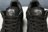 Stussy x N*ike Air Force 1 Low “Black” CZ9084-001