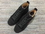 Men C*hristian L*ouboutin Louis Rhinestone Top Sneaker