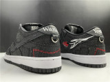 Wasted Youth × N*ike Dunk SB Low “Black” DD8386-001