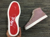 Men Women C*hristian L*ouboutin Lou Spikes Top Sneaker