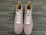 Men Women C*hristian L*ouboutin Lou Spikes Top Sneaker