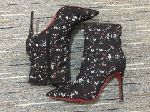 Women C*hristian L*ouboutin Top Boot