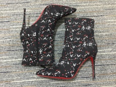 Women C*hristian L*ouboutin Top Boot