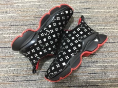 Men Women C*hristian L*ouboutin Red Runner Top Sneaker