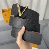 L*ouis V*uitton Belts Top Version 4.0cm