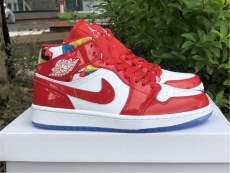 Air Jordan 1 Mid Red Patent 2021 DC7294-600