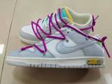 O*ff-W*hite x N*ike Dunk Low