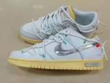 O*ff-W*hite x N*ike Dunk Low