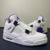 Air Jordan 4 Retro Metallic Purple (GS)  CT8527-115