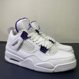 Air Jordan 4 Retro Metallic Purple (GS)  CT8527-115