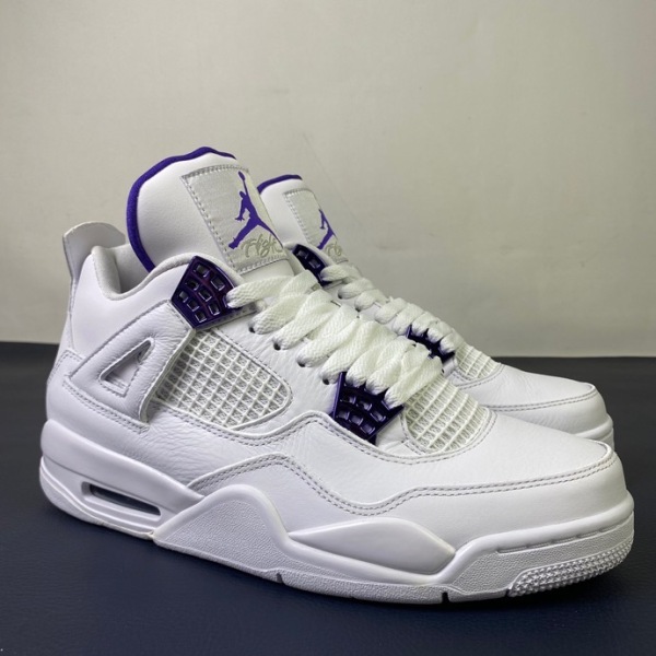 Air Jordan 4 Retro Metallic Purple (GS)  CT8527-115