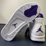 Air Jordan 4 Retro Metallic Purple (GS)  CT8527-115