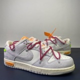 O*ff-W*hite x N*ike Dunk Low
