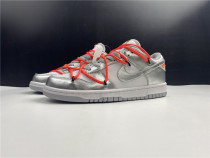 O*FF-W*HITE x N*ike Dunk Low CT0856- 800