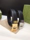 G*ucci Belts Top Quality  34MM