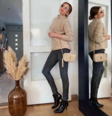 Y*SL Bag Top Quality  18.5*11*5CM