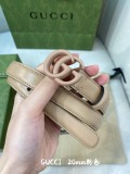 G*ucci Belts Top Quality  20MM