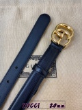 G*ucci Belts Top Quality 20MM