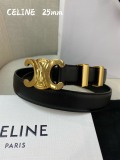 C* eline Belts Top Quality  25MM