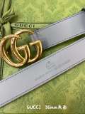 G*ucci Belts Top Quality 30MM