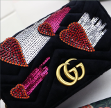 G*ucci Bag Top Qualit  18*10*5CM