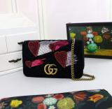 G*ucci Bag Top Qualit  18*10*5CM