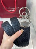 F*erragamo  Belts Top Quality 35MM