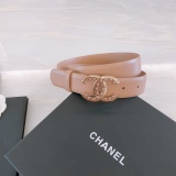 C*hanel  Belts Top Quality 30MM