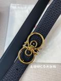 F*erragamo  Belts Top Quality 35MM