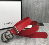 G*ucci  Belts Top Quality 30MM