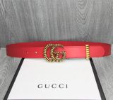 G*ucci  Belts Top Quality 30MM