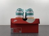 N*ike Dunk Low “Turquoise and Orange” DV2190-100
