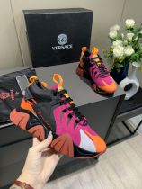 Men Women V*ersace Top Sneakers