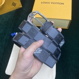 L*ouis V*uitton  Belts Top Quality 35MM