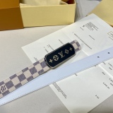 L*ouis V*uitton  Belts Top Quality 25MM