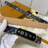 L*ouis V*uitton  Belts Top Quality 25MM