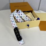 L*ouis V*uitton  Belts Top Quality 25MM