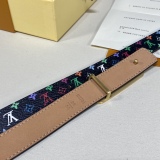 L*ouis V*uitton  Belts Top Quality 25MM
