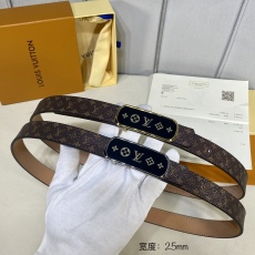 L*ouis V*uitton  Belts Top Quality 25MM