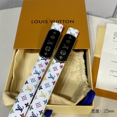 L*ouis V*uitton  Belts Top Quality 25MM