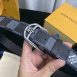L*ouis V*uitton  Belts Top Quality 35MM