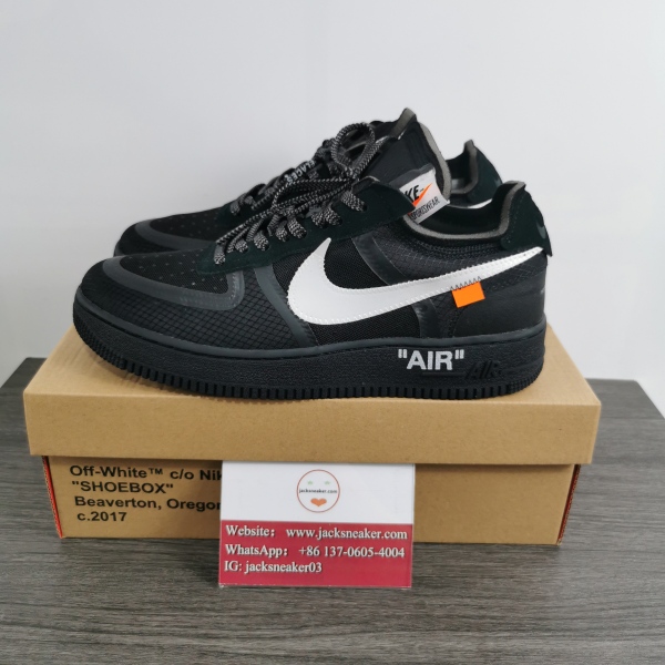 Off-White x Air Force 1 Black