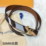 L*ouis V*uitton Belts Top Quality  30MM
