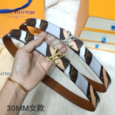 L*ouis V*uitton Belts Top Quality  30MM