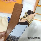 L*ouis V*uitton Belts Top Quality  30MM