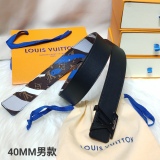 L*ouis V*uitton Belts Top Quality  40MM