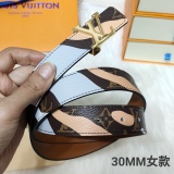 L*ouis V*uitton Belts Top Quality  30MM