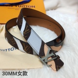 L*ouis V*uitton Belts Top Quality  30MM
